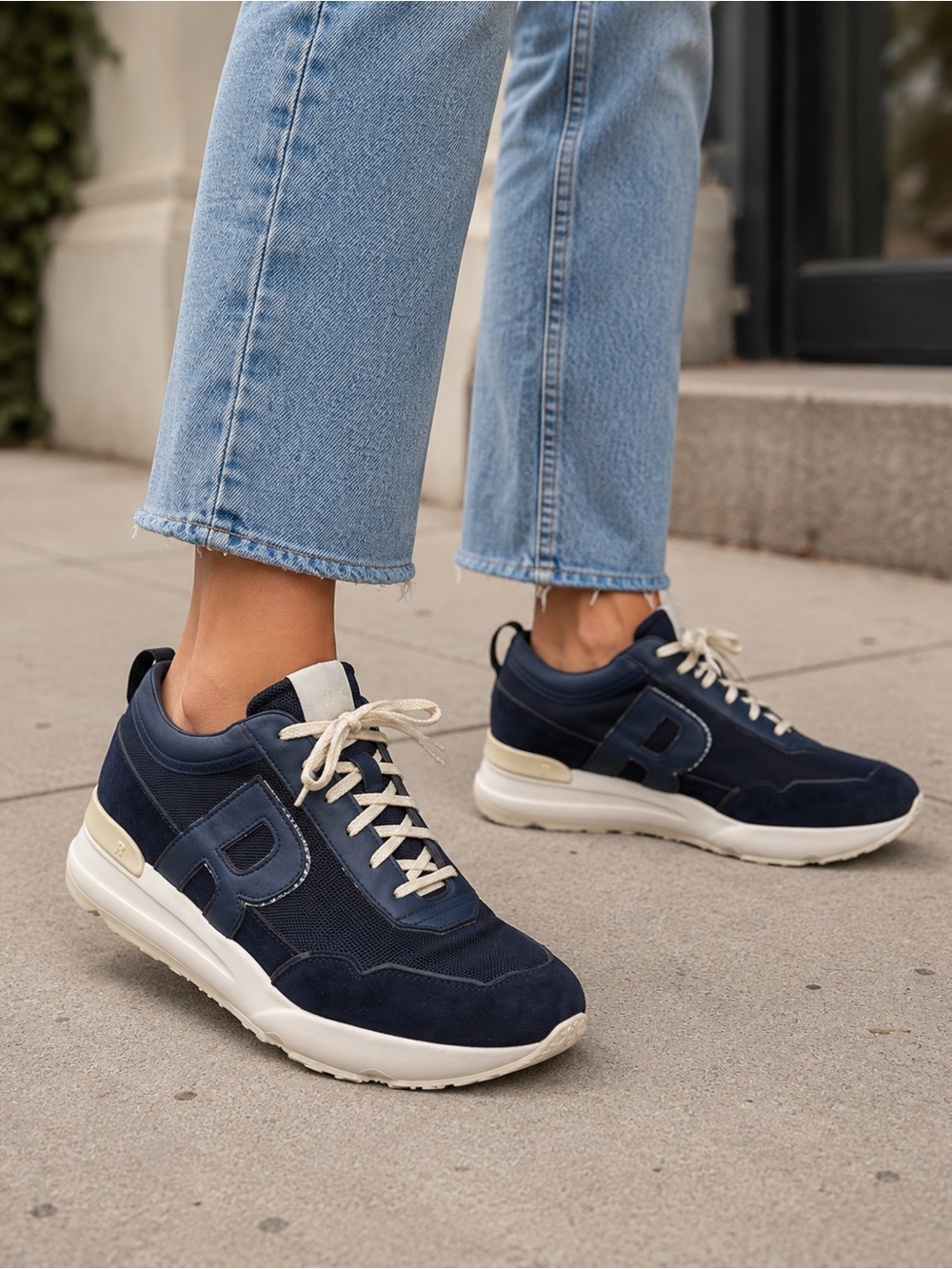 RUCOLINE 1952 AB Italian Sneakers Women’s Navy Blue EU 44